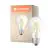 Ledvance Classic LED E27 Birne Fadenlampe Klar 4W 470lm - 827 Extra Warmweiß | Ersatz für 40W