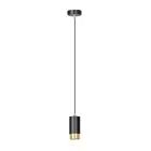 Emibig Pendelleuchte Fumiko Stahl Schwarz | Geeignet für 1x GU10 - Max 10W